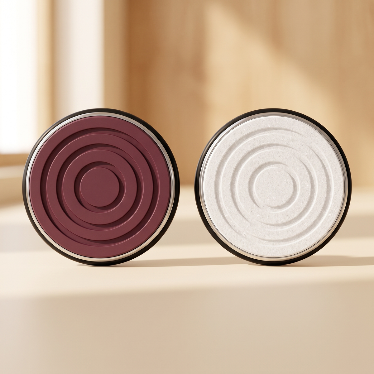 Complete Whetstone Kit - Willow & Stone rolling sharpener, leather strop and two ceramic whetstone discs